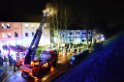 1.1.2015 Feuer 3 Asylantenheim Koeln Muelheim Am Sprinborn